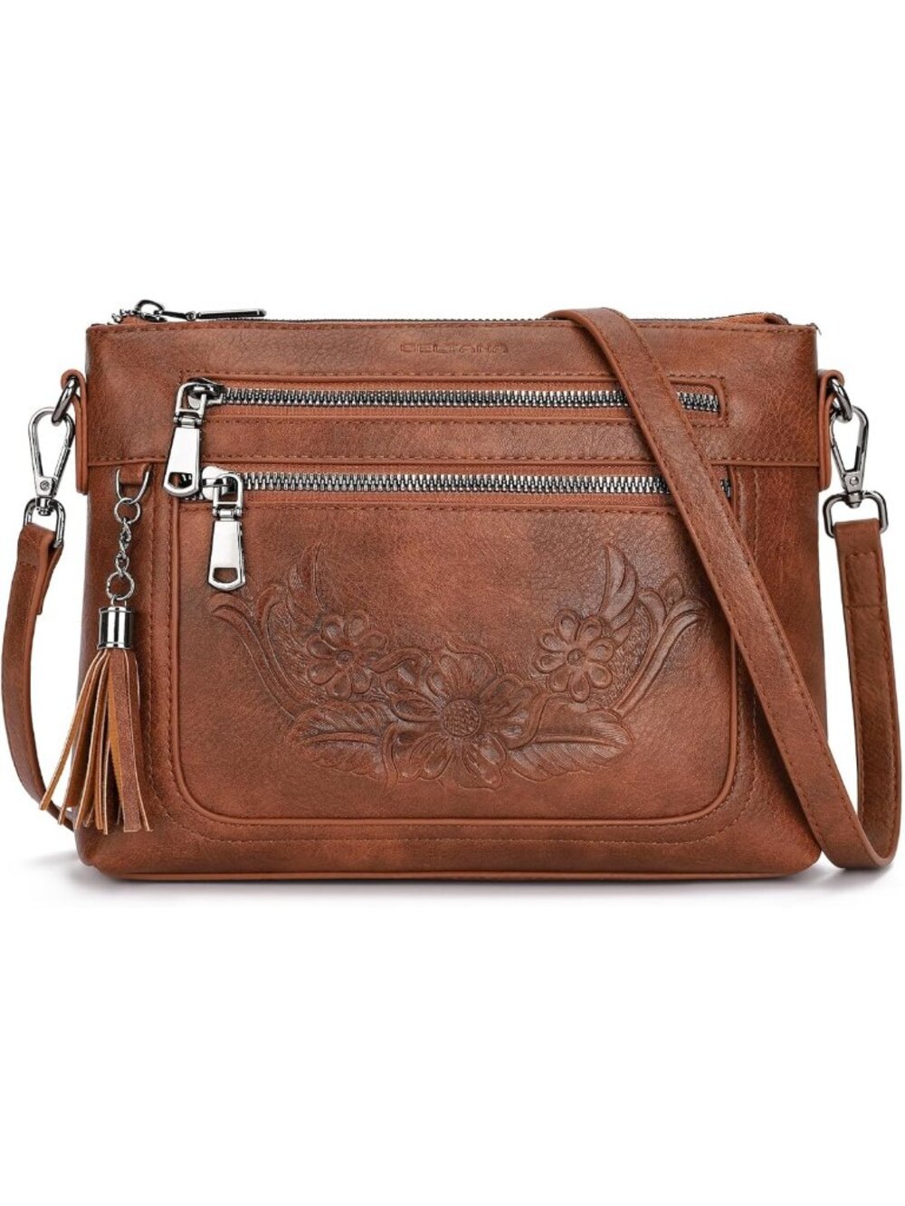 Stylish Small Crossbody Bag for Women | Multi-Pocket Purse for Daily Travel
